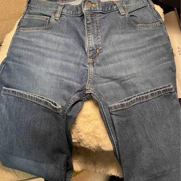 Carhartt Force Relaxed Fit Low Rise 5-Pocket Jean - 40x30 - Relaxed Fit - Picture 2 of 7